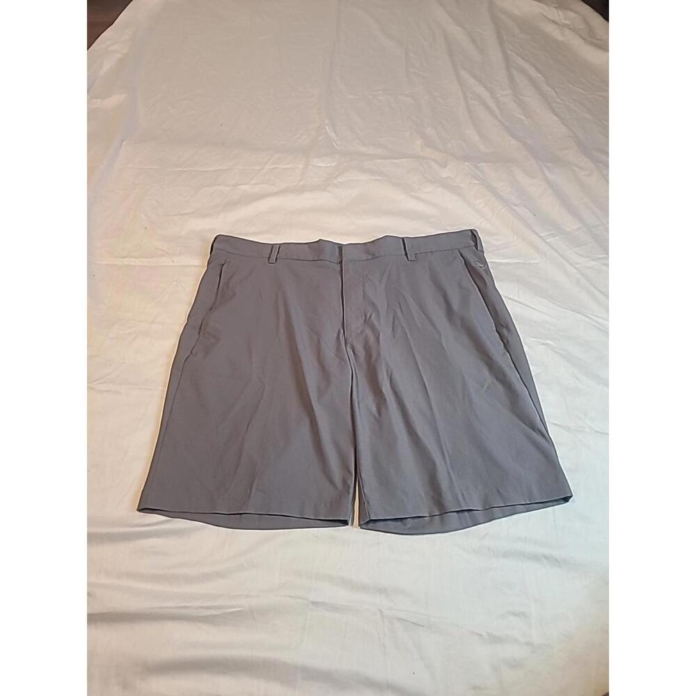 adidas Ultimate 365 Shorts Mens Size 40 Gray Flat Front Stretch Golf Performance